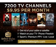 7200 Live TV Channels $9.95/mo