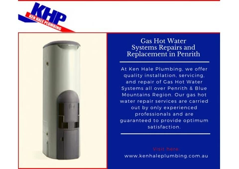 Gas Hot Water Replacement in Penrith | Ken Hale Plumbing