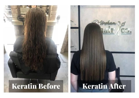 Treat Hair Damaging With Keratin Straightening