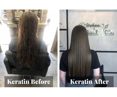 Treat Hair Damaging With Keratin Straightening
