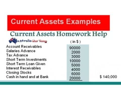 Best Current Assets Homework Help for Students