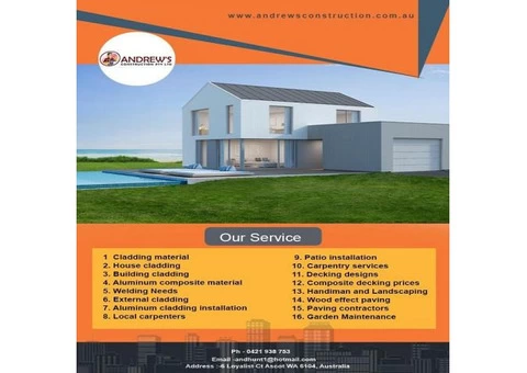 Get the Best Results in Carpentry services
