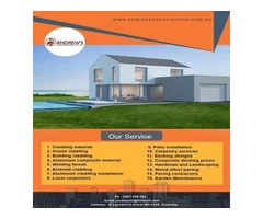 Get the Best Results in Carpentry services