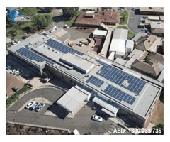 Large scale commercial solar panels projects & reviews: ASD