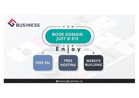 Book Your Domain And Enjoy Free SSL, Free Hosting And Website Building
