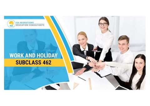 Apply For The Subclass 462 To Work In Australia