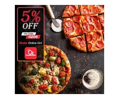 Try mouth - watering pizza with 5% off at Cheesy Bite Pizza and Kebab