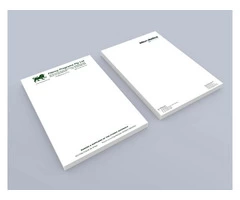 Business stationery printed on 100% recycled papers by Sustainable Printing Co.