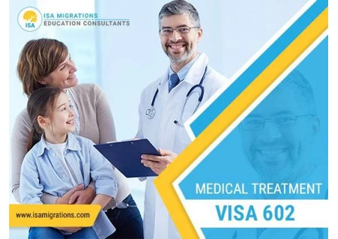 Want To Apply For Medical Treatment Visa 602