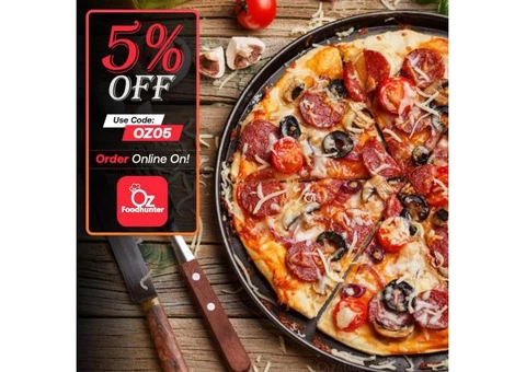 Try mouth - watering pizza with 5% off at Marcellina Parafield - 1/3