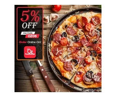 Try mouth - watering pizza with 5% off at Marcellina Parafield