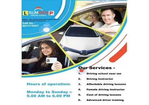 Highly Experienced Female Driving Instructor Teaches Driving