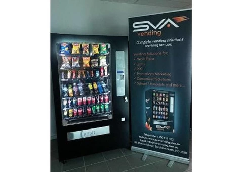 Looking for Vending Machines in Melbourne? Contact SVA Vending Today