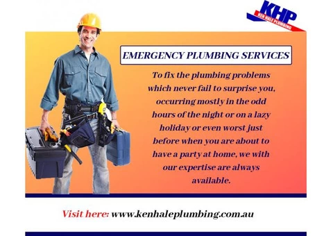 Emergency Plumbing Services in Penrith | Ken Hale Plumbing