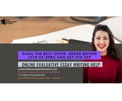 Online Evaluative Essay Writing Help | Essay Writing Help