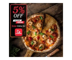 Try mouth - watering pizza with 5% off at Celina's Pizza, Pasta & Wings