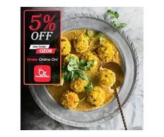 Get yummy Indian Food @ Shiva Indian Cuisine - get 5% off