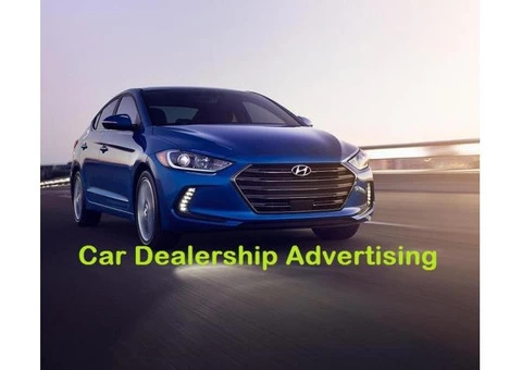 Finest Advertising Services for Car Dealership Companies