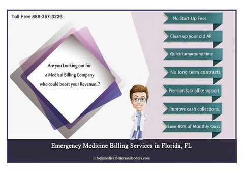 Experts in Emergency Medicine Billing Billing Services for Florida, FL