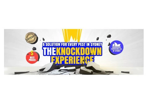 Knockdown Pest Control Sydney - Started from $120 with Warranty