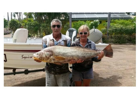 Judy Hall and Derek 1.25 m Black Jew fish