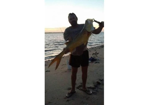 Jason with a big King Salmon