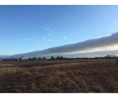 Morning glory cloud passing over Karumba this morning