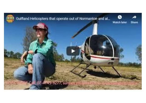 Gulfland Helicopters that operate out of Normanton and also Karumba