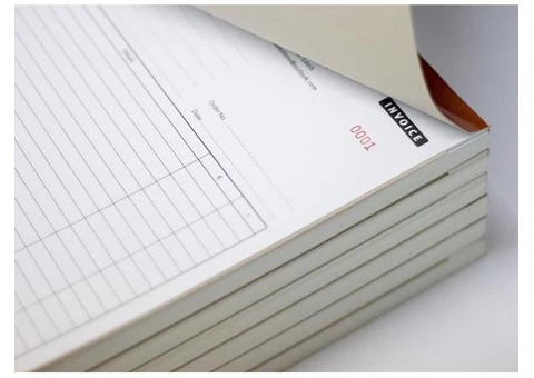 Benefits of Online Custom Invoice Books