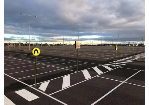 Line Marking Melbourne Vic - Durasafe Linemarking - 3/4