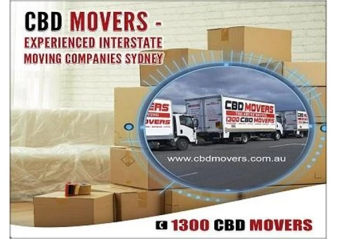 Looking for Best and Professional Interstate Moving Companies in Sydney