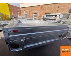 10X7 HEAVY DUTY HOT DIP GALVANISED FLAT TOPS