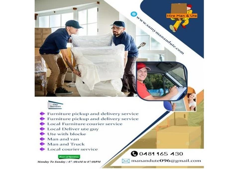 Want Furniture Courier Service? Call 0481 165 430