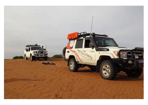 4x4 Driving Courses of Highest Standards - Pindan Tours and 4WD Training