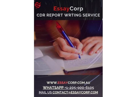 Get Professional CDR Report Writing Services