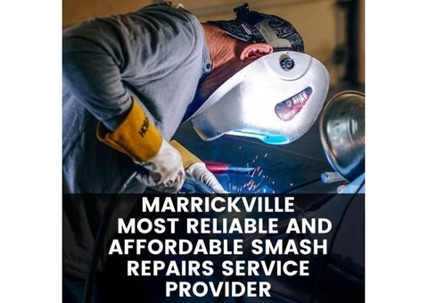 Marrickville Most Reliable and Affordable Smash Repairs Service Provider