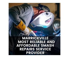 Marrickville Most Reliable and Affordable Smash Repairs Service Provider