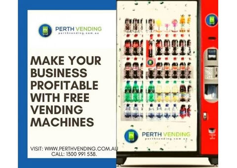 Make Your Business Profitable with Free Vending Machines