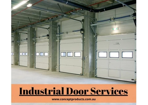 Best Industrial Door Services by Concept Products in Perth