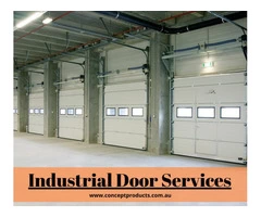 Best Industrial Door Services by Concept Products in Perth