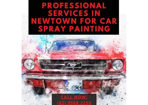 Professional Services in Newtown for Car Spray Painting