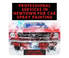 Professional Services in Newtown for Car Spray Painting