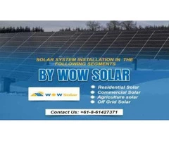 Save more with Solar: Attractive residential commercial solar deals by WOW Solar