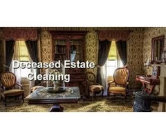 Deceased estate cleaning
