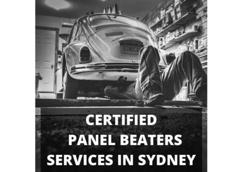 Certified Panel Beaters Services in Sydney
