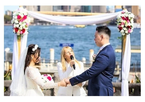 Make your wedding grand with professional Marriage celebrant Sydney