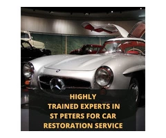 Highly Trained Experts in St Peters for Car Restoration Service