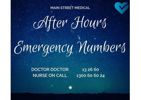 Main Street Doctors Now Available on Call