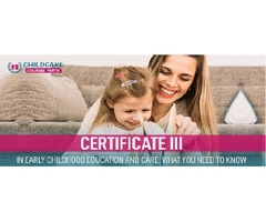 Certificate 3 in childcare Perth