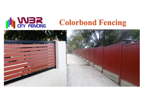 Wanna have the best Colorbond Fencing installed? Then hire us!